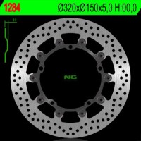 NG přední brzdový kotouč TRIUMPH SPEED TRIPLE 1050 '08-'17, SPRINT 1050 '10-'14 (320X150X5) (5X10,5MM) plovoucí
