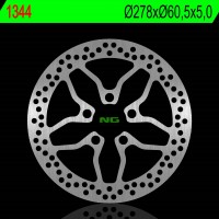 NG přední brzdový kotouč PIAGGIO X10 125/350/500 12-17 (278X60,5X5,0MM) (5X14,1MM)
