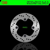 NG zadní brzdový kotouč HONDA CBR 250 R 11-12 (220X102,5X5,0MM) (4X10,5MM)