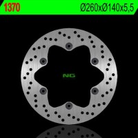 NG zadní brzdový kotouč SUZUKI B-KING / ABS 1300 '08-'11, B-KING KONZEPT 1300 '12-'13 (260X140X5,5MM) (6X10,25MM)