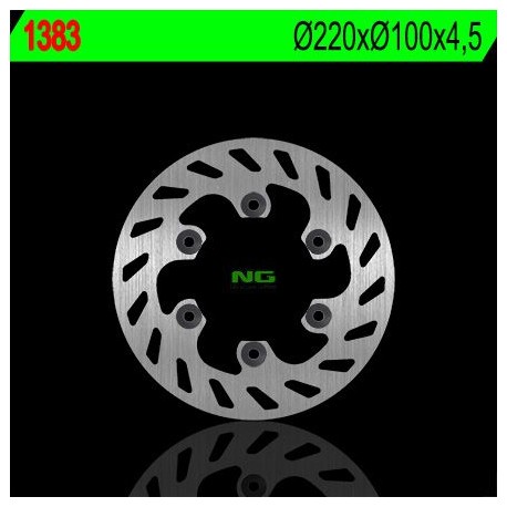 NG zadní brzdový kotouč KAWASAKI KLX 300 R '97-'07 (220X100X4,5) (6X10,5MM)
