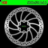 NG přední brzdový kotouč KTM DUKE 125/200/390 '14-'16, RC 125/200/390 '14-'16, BMW G310 '16-'17 (300X60,5X4) (6X8,5MM)