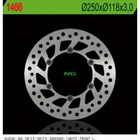 NG přední brzdový kotouč SUZUKI DRZ 400 E/S '00-'09 (250X118X3) (6X6,5MM)