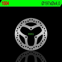 NG zadní brzdový kotouč CAN-AM 450DS '08-'14 (197X4) (3X10,5MM)