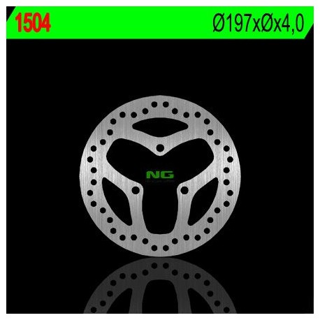 NG zadní brzdový kotouč CAN-AM 450DS '08-'14 (197X4) (3X10,5MM)