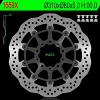 NG přední brzdový kotouč KAWASAKI Z 1000 ABS 15-17, Z 1000 15-17, ZS6R 13-17, Z800 12-18, GTR 1400 07-18, ZZR 1400 06-18