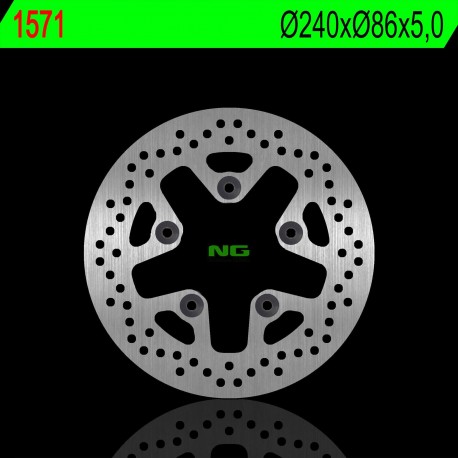 NG zadní brzdový kotouč KTM SUPER DUKE 1290 14-18 (240X86X5,0MM) (5X8,5MM)