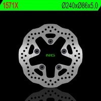 NG zadní brzdový kotouč KTM SUPER DUKE 1290 14-18 (240X86X5,0MM) (5X8,5MM) WAVE
