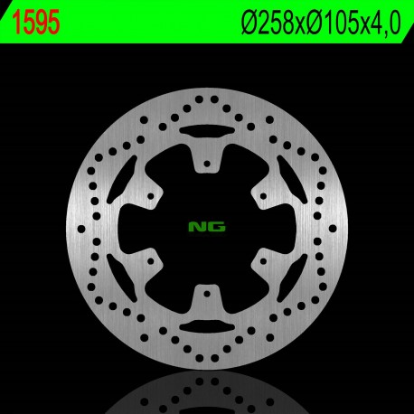 NG přední brzdový kotouč PIAGGIO MP3 300/350/500 16-20 (258X105X4,0MM)