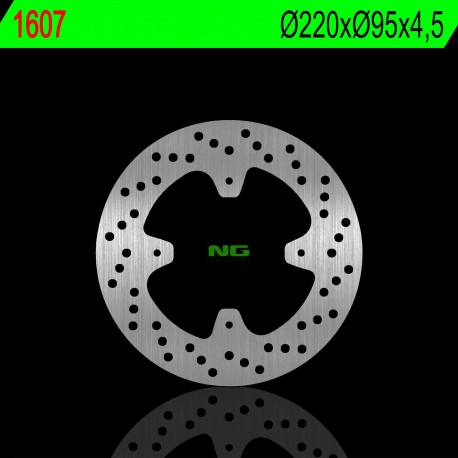 NG zadní brzdový kotouč APRILIA RS 125 15-18 TUONO 4T 125 15-18 (220X95X4,5MM) (4X6,5MM)