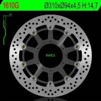 NG přední brzdový kotouč HONDA CB 1000R ABS 08-17 (310X94X4,5MM) (6X6,5MM)