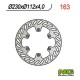 NG přední brzdový kotouč YAMAHA DT 50R 00-02 (230X112MM) (230x112x4)