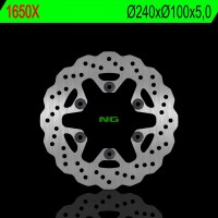 NG zadní brzdový kotouč KAWASAKI KLX 250 09-20, KLX 300 R '20 (240X100X5,0MM) (6X10,50MM) WAVE