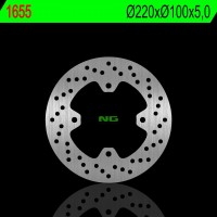 NG zadní brzdový kotouč KAWASAKI ZX 10R 16-24, ZX6R '16-'22 (220X100X5,0MM) (4X10,5MM)