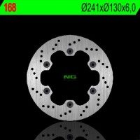 NG zadní brzdový kotouč KAWASAKI GPX 600R '88-'96 (241X130X6) (4X10,5MM)