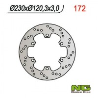NG přední brzdový kotouč KAWASAKI KMX 125 (86-03) (230X120X4) 6 mont. otvorů.10,5