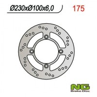 NG zadní brzdový kotouč KAWASAKI ZEPHYR 750 92-97, ZZR600 '90-'92 (4X10,25) (230x100x6)