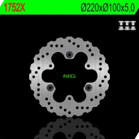 NG zadní brzdový kotouč KAWASAKI EX 250/300/400 NINJA 13-22 WAVE
