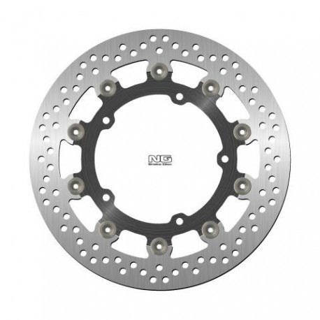 NG přední brzdový kotouč YAMAHA FZ6, MT03, MT09,XJ6, XSR 900, R3, R25, XV 1700, XV 1900 (ALU střed) (298X132X5,0MM)