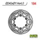 NG přední brzdový kotouč HONDA REBEL 125/250, CBF 125 08-12, VT 125 (99-08) (240x114x4) (6X10,5MM)