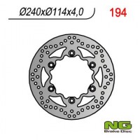 NG přední brzdový kotouč HONDA REBEL 125/250, CBF 125 08-12, VT 125 (99-08) (240x114x4) (6X10,5MM)