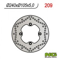 NG zadní brzdový kotouč HONDA XL 600/650/700V TRANSALP 91-'99, CB 500 93-03, CB750 92-95 (240X105X5) (4X10,5MM)
