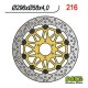 NG přední brzdový kotouč HONDA CBR 600/900, VTR 1000F (296x58x4) (6X6,5mm) plovoucí