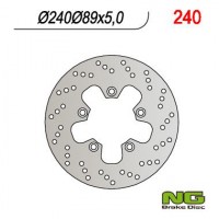 NG zadní brzdový kotouč SUZUKI GSF/GSR/SV/RF (240x89x5) (5x10,5mm)
