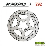 NG přední brzdový kotouč APRILIA 50/125/200/250/400/500 SCARABEO, PIAGGIO MEDLEY 125/150 16-18 (260X60X4,0MM) (5X8,5MM) 