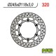 NG přední brzdový kotouč YAMAHA YZ/YZF/WRF (245x118x3) (6X6,5MM)