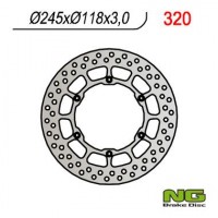 NG přední brzdový kotouč YAMAHA YZ/YZF/WRF (245x118x3) (6X6,5MM)