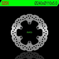 NG zadní brzdový kotouč APRILIA/ BMW F 650 94-15, APRILIA PEGASO 650 01-08, BENELLI 899/900/1130 (240X110X5,0MM) (6X6,5MM) WAVE