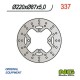 NG zadní brzdový kotouč CAGIVA RAPTOR 650/1000 (220X87X5) (4X10,5MM)