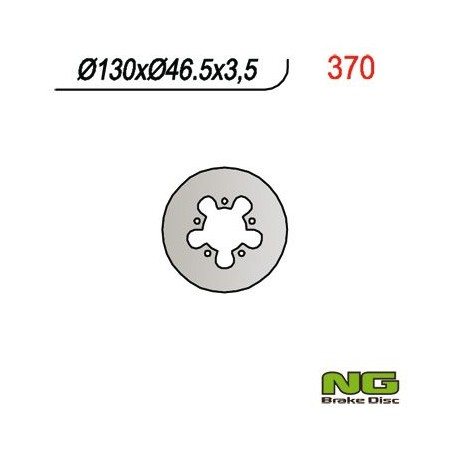 NG zadní brzdový kotouč GAS GAS TXT 125-321 (130x46x3,5)