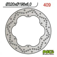 NG přední brzdový kotouč YAMAHA XJ 600 92-97, XVZ 1300 96-07, XJ 600 DIVERSION '92-'97 zadní (320X198MM) (320X198X6)