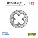 NG přední brzdový kotouč GAS GAS 125/200/250 TXT (185x-x3)