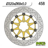 NG přední brzdový kotouč SUZUKI GSXR600/750 '97-'03, GSXR1000 '00-'04, TL1000, GSXR1300 HAYABUSA '99-07 (320x69x5) plovoucí
