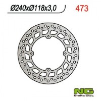 NG přední brzdový kotouč HONDA CR 125/250/500 '84-'94, XR 250/400/600R (240x118x3) (4X6,5MM)