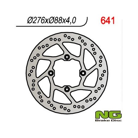 NG přední brzdový kotouč HONDA XL 125 V VARADERO '01-'13 (276X88X4) (4X10,5MM)