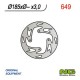 NG přední brzdový kotouč GAS GAS TXT 50 (04-09), 80 (04-08), 125/250 (03) (185X-X3)
