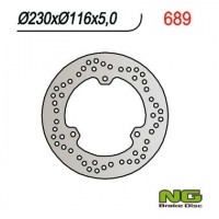 NG zadní brzdový kotouč YAMAHA MAJESTY 250 00-08/ MBK / ITALJET (230x116x5) (3X8,5MM)