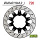 NG přední brzdový kotouč HONDA XR 250/400/650 (SUPERMOTO)(320x118x5mm)(4x6,5mm) plovoucí