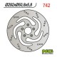NG zadní brzdový kotouč HARLEY-DAVIDSON 883/1340 84-98 (292X50,8X5,8) (5X8,5MM)