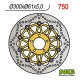 NG přední brzdový kotouč KAWASAKI ZX6R '95-'02, ZR 550/750 ZEPHYR, ZZR600 '90-'06 Z750 '04- (300x61x5) (5x10,25mm)