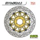 NG přední brzdový kotouč HONDA CBR 900 98-99 (310x62x5) (6X6,5MM) plovoucí