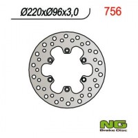 NG přední brzdový kotouč KAWASAKI KX 80 '84-'00, KX 85 '01-16, KX 100 '06-16 (220X96X3)