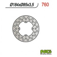 NG zadní brzdový kotouč KAWASAKI, SUZUKI RM 80/85 (86-04) (184x85x3,5)