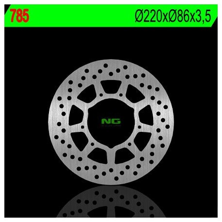 NG přední brzdový kotouč YAMAHA TW 125 99-04 (220x86x3,5)