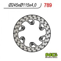 NG zadní brzdový kotouč YAMAHA YZ 125/250 (02-18) YZF/WRF (02-18) SUZUKI RM 125/250 '88-'12 (245X115X4)(6X6,5MM)