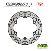 NG zadní brzdový kotouč SUZUKI GSXR/ SV/ TL (220x89x5) (5X10,5MM)